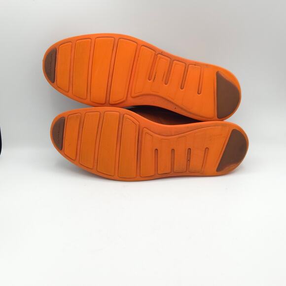 Cole Haan Men\'s Lunargrand Penny Loafer Woodbury Orange C11201 Size 9.5